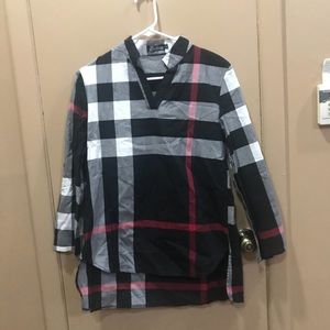 plaid long sleeve